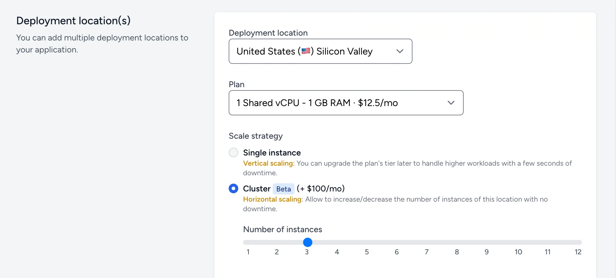 Horizontal Scalability Screenshot